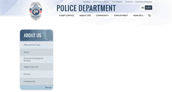 Desktop Screenshot of clearwaterpolice.org